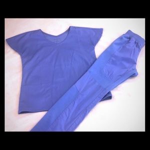 Light blue Jaanuu scrubs
